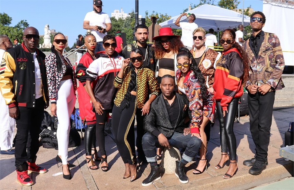 Dewry DuRoi takes CorDuRoi on a fashion show, tour to the Bronx Music Festival produced by Tony Crush